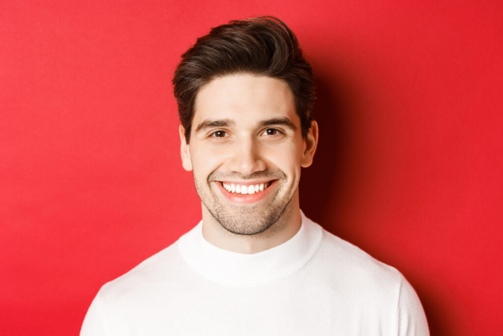 Smile after porcelain veneers