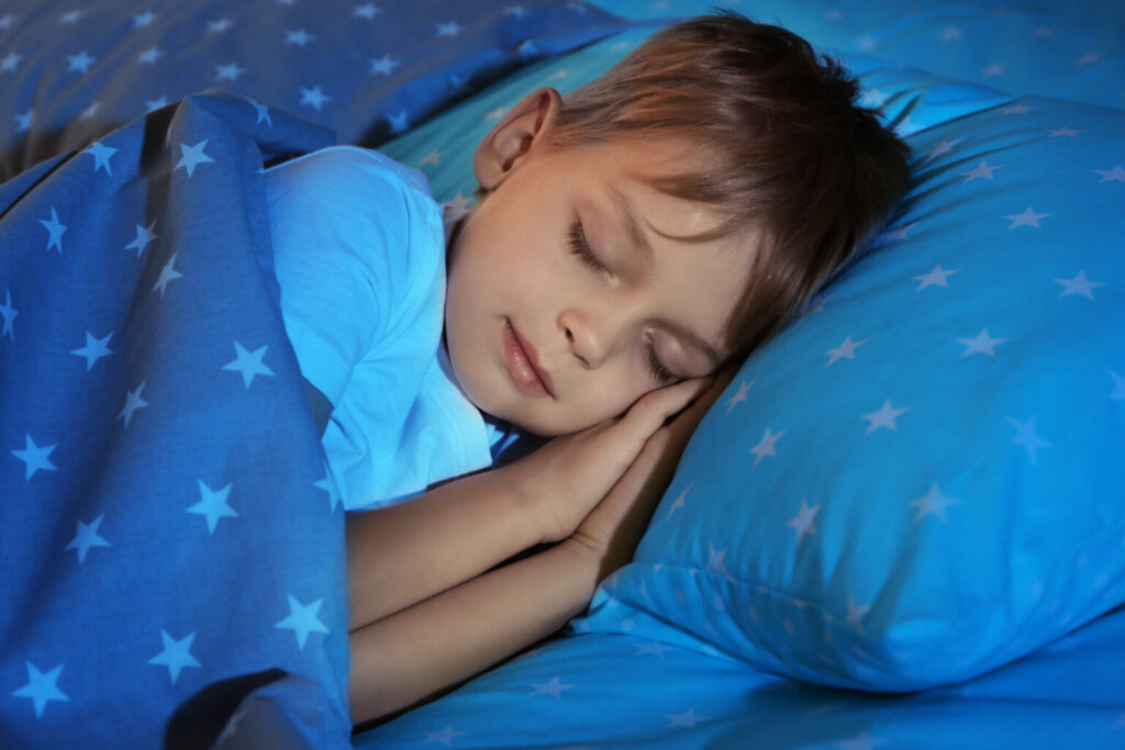 Child smiling during a HealthyStart airway visit