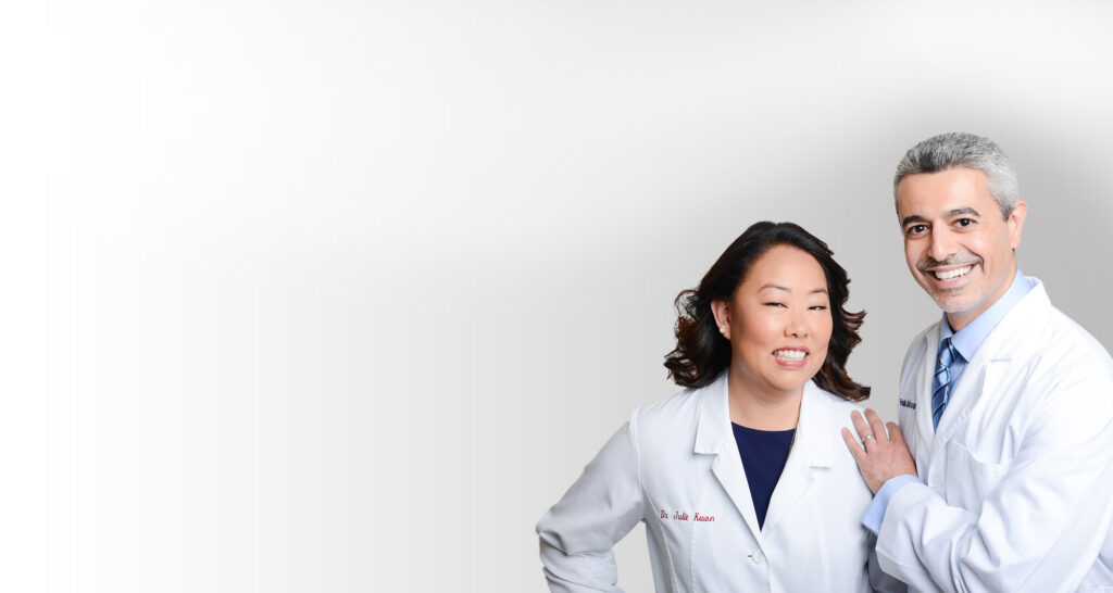 Dr. Julie Kwon and Dr. Hani Jabbour